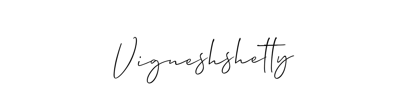 Once you've used our free online signature maker to create your best signature Allison_Script style, it's time to enjoy all of the benefits that Vigneshshetty name signing documents. Vigneshshetty signature style 2 images and pictures png