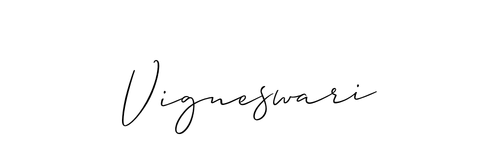 Allison_Script is a professional signature style that is perfect for those who want to add a touch of class to their signature. It is also a great choice for those who want to make their signature more unique. Get Vigneswari name to fancy signature for free. Vigneswari signature style 2 images and pictures png