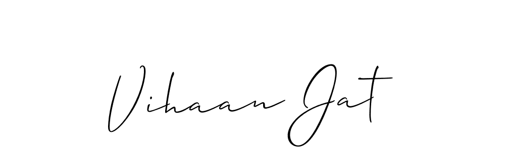 See photos of Vihaan Jat official signature by Spectra . Check more albums & portfolios. Read reviews & check more about Allison_Script font. Vihaan Jat signature style 2 images and pictures png