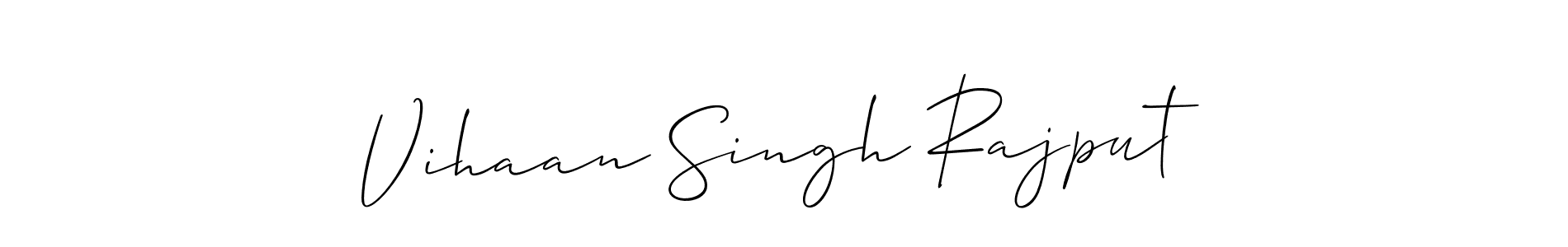 See photos of Vihaan Singh Rajput official signature by Spectra . Check more albums & portfolios. Read reviews & check more about Allison_Script font. Vihaan Singh Rajput signature style 2 images and pictures png