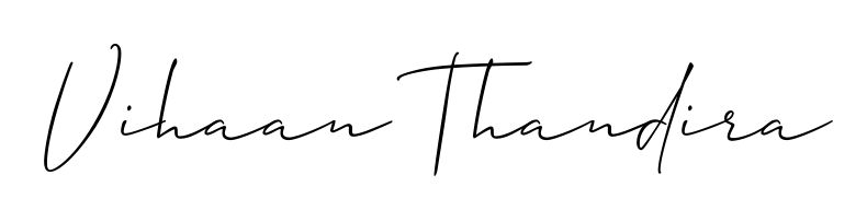 Vihaan Thandira stylish signature style. Best Handwritten Sign (Allison_Script) for my name. Handwritten Signature Collection Ideas for my name Vihaan Thandira. Vihaan Thandira signature style 2 images and pictures png