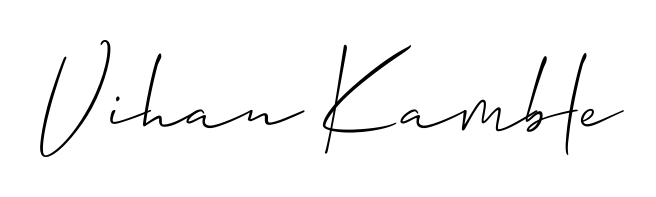 Vihan Kamble stylish signature style. Best Handwritten Sign (Allison_Script) for my name. Handwritten Signature Collection Ideas for my name Vihan Kamble. Vihan Kamble signature style 2 images and pictures png