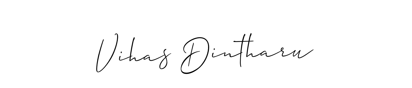 Also You can easily find your signature by using the search form. We will create Vihas Dintharu name handwritten signature images for you free of cost using Allison_Script sign style. Vihas Dintharu signature style 2 images and pictures png