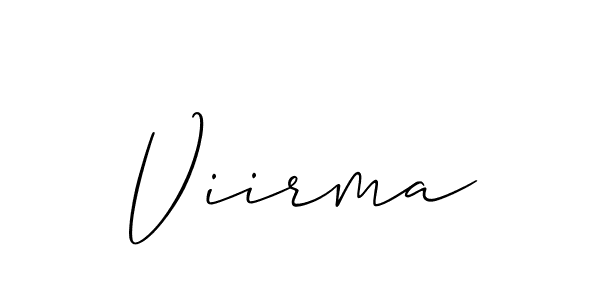 Also You can easily find your signature by using the search form. We will create Viirma name handwritten signature images for you free of cost using Allison_Script sign style. Viirma signature style 2 images and pictures png