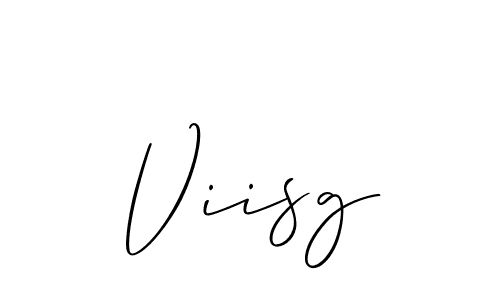 Make a beautiful signature design for name Viisg. Use this online signature maker to create a handwritten signature for free. Viisg signature style 2 images and pictures png