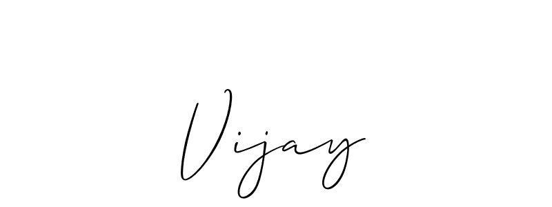 Design your own signature with our free online signature maker. With this signature software, you can create a handwritten (Allison_Script) signature for name Vijay♡. Vijay♡ signature style 2 images and pictures png
