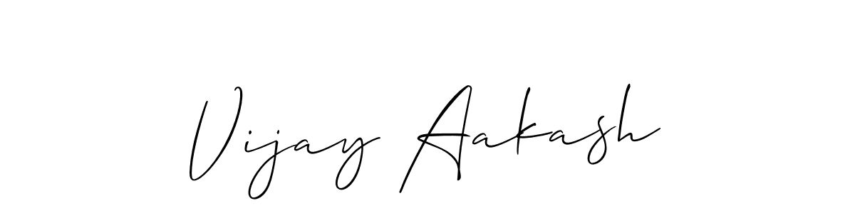 Best and Professional Signature Style for Vijay Aakash. Allison_Script Best Signature Style Collection. Vijay Aakash signature style 2 images and pictures png