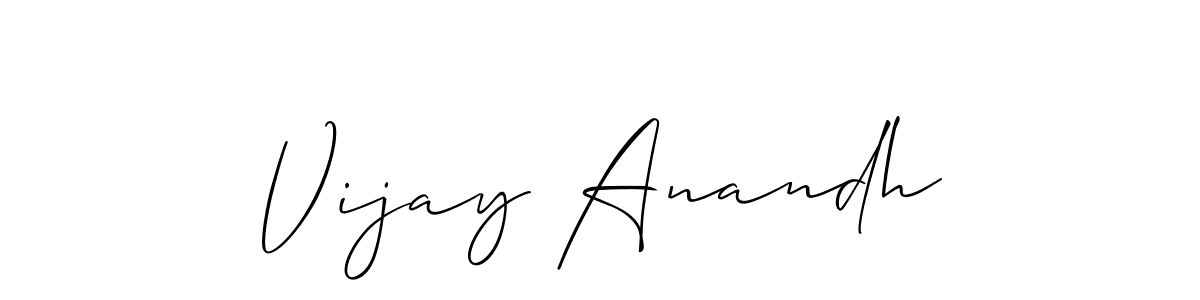 Here are the top 10 professional signature styles for the name Vijay Anandh. These are the best autograph styles you can use for your name. Vijay Anandh signature style 2 images and pictures png