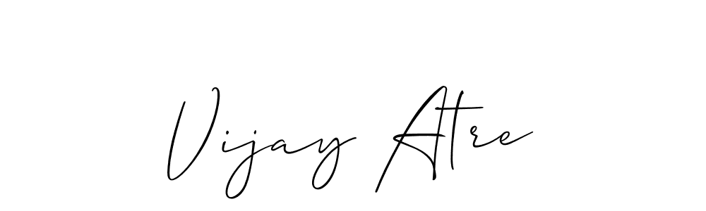 Once you've used our free online signature maker to create your best signature Allison_Script style, it's time to enjoy all of the benefits that Vijay Atre name signing documents. Vijay Atre signature style 2 images and pictures png