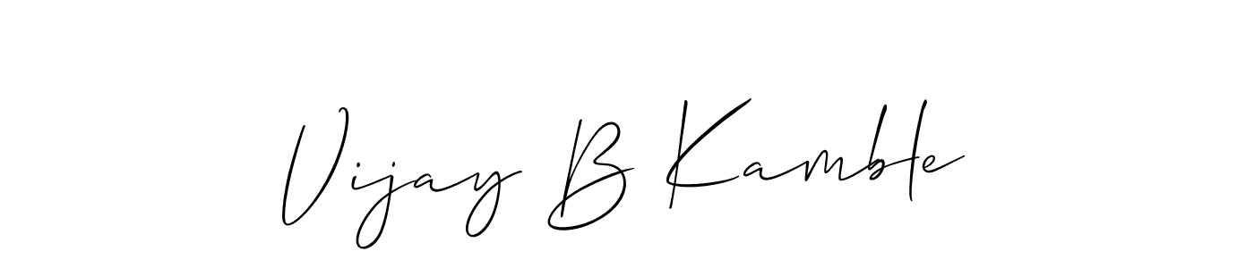 Here are the top 10 professional signature styles for the name Vijay B Kamble. These are the best autograph styles you can use for your name. Vijay B Kamble signature style 2 images and pictures png
