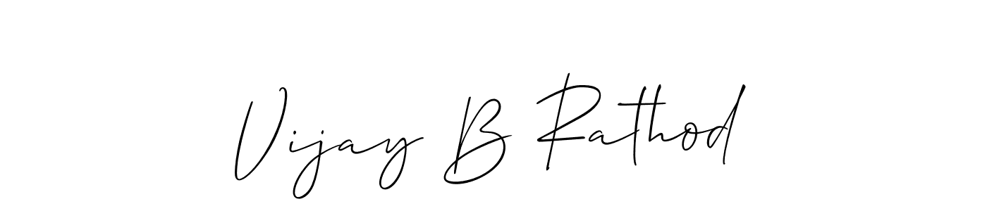 Vijay B Rathod stylish signature style. Best Handwritten Sign (Allison_Script) for my name. Handwritten Signature Collection Ideas for my name Vijay B Rathod. Vijay B Rathod signature style 2 images and pictures png