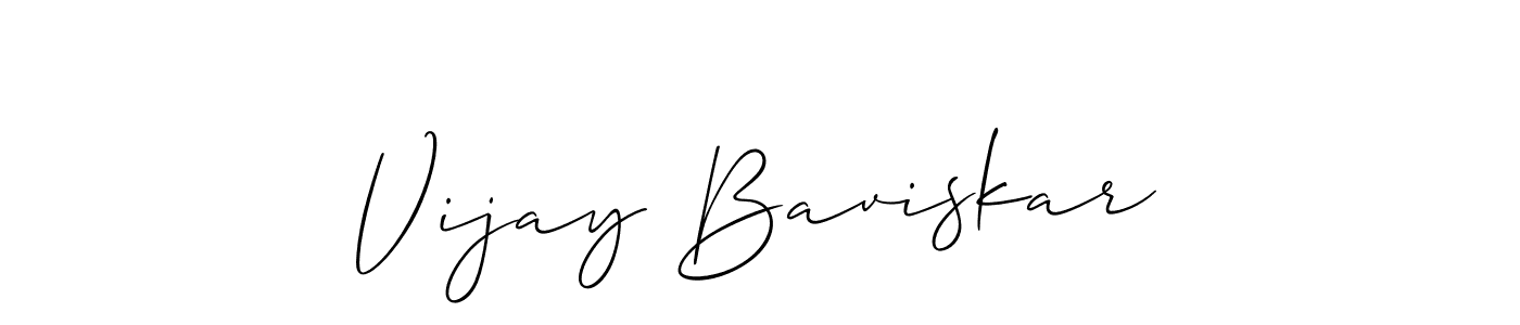 Once you've used our free online signature maker to create your best signature Allison_Script style, it's time to enjoy all of the benefits that Vijay Baviskar name signing documents. Vijay Baviskar signature style 2 images and pictures png