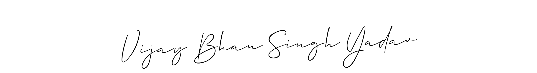 Make a beautiful signature design for name Vijay Bhan Singh Yadav. Use this online signature maker to create a handwritten signature for free. Vijay Bhan Singh Yadav signature style 2 images and pictures png