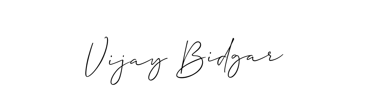 Here are the top 10 professional signature styles for the name Vijay Bidgar. These are the best autograph styles you can use for your name. Vijay Bidgar signature style 2 images and pictures png
