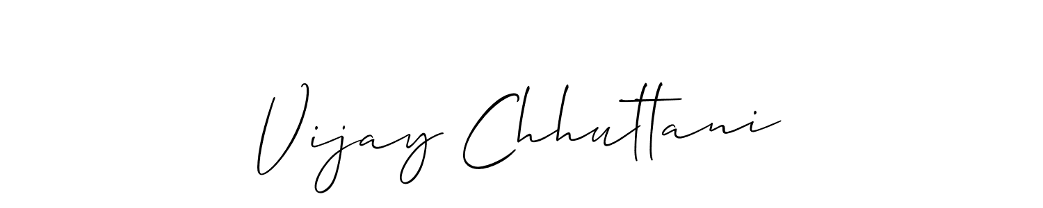 This is the best signature style for the Vijay Chhuttani name. Also you like these signature font (Allison_Script). Mix name signature. Vijay Chhuttani signature style 2 images and pictures png