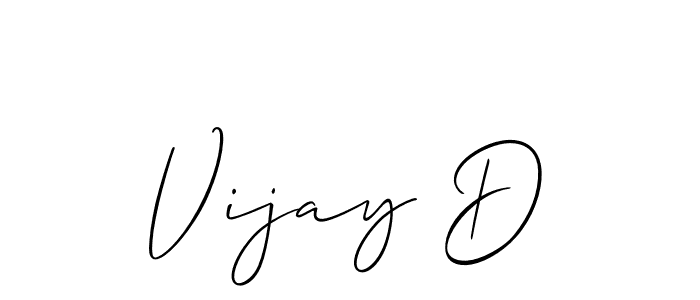 Make a short Vijay D signature style. Manage your documents anywhere anytime using Allison_Script. Create and add eSignatures, submit forms, share and send files easily. Vijay D signature style 2 images and pictures png