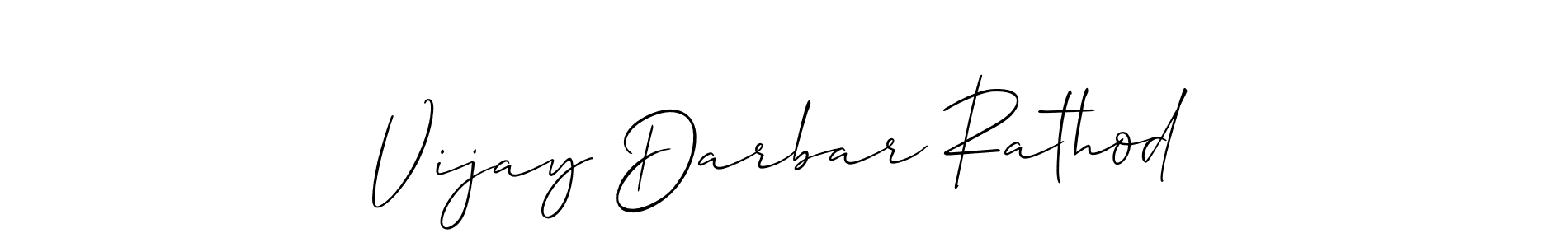 Similarly Allison_Script is the best handwritten signature design. Signature creator online .You can use it as an online autograph creator for name Vijay Darbar Rathod. Vijay Darbar Rathod signature style 2 images and pictures png