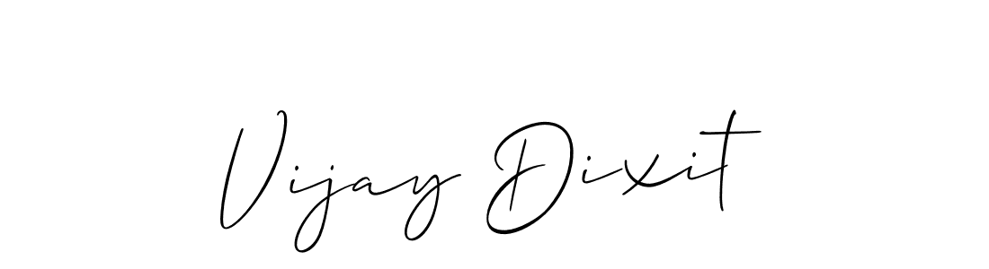 The best way (Allison_Script) to make a short signature is to pick only two or three words in your name. The name Vijay Dixit include a total of six letters. For converting this name. Vijay Dixit signature style 2 images and pictures png