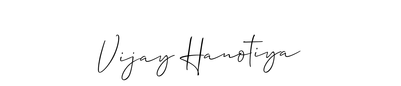 This is the best signature style for the Vijay Hanotiya name. Also you like these signature font (Allison_Script). Mix name signature. Vijay Hanotiya signature style 2 images and pictures png