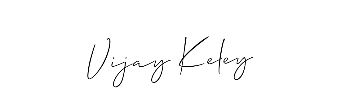 How to make Vijay Keley signature? Allison_Script is a professional autograph style. Create handwritten signature for Vijay Keley name. Vijay Keley signature style 2 images and pictures png