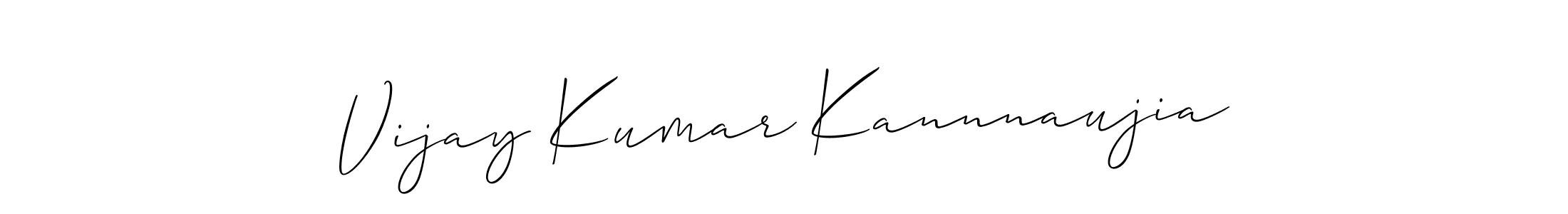 Best and Professional Signature Style for Vijay Kumar Kannnaujia. Allison_Script Best Signature Style Collection. Vijay Kumar Kannnaujia signature style 2 images and pictures png