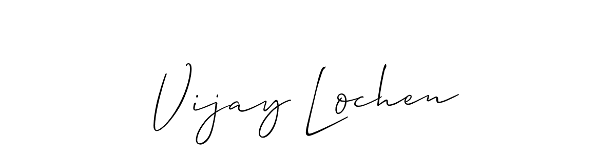 You can use this online signature creator to create a handwritten signature for the name Vijay Lochen. This is the best online autograph maker. Vijay Lochen signature style 2 images and pictures png