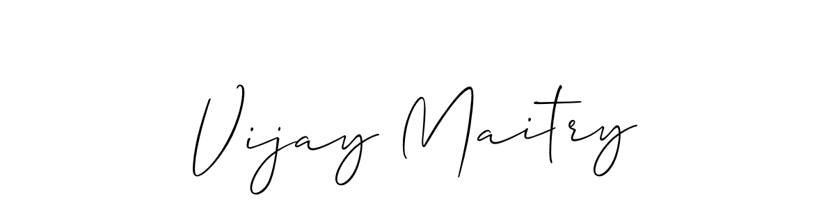 This is the best signature style for the Vijay Maitry name. Also you like these signature font (Allison_Script). Mix name signature. Vijay Maitry signature style 2 images and pictures png