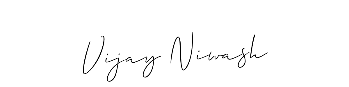 Make a beautiful signature design for name Vijay Niwash. Use this online signature maker to create a handwritten signature for free. Vijay Niwash signature style 2 images and pictures png