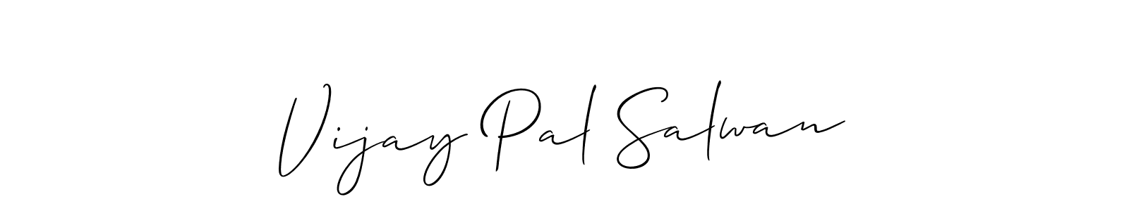 How to Draw Vijay Pal Salwan signature style? Allison_Script is a latest design signature styles for name Vijay Pal Salwan. Vijay Pal Salwan signature style 2 images and pictures png