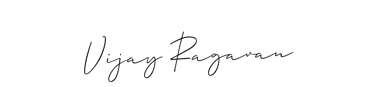 Create a beautiful signature design for name Vijay Ragavan. With this signature (Allison_Script) fonts, you can make a handwritten signature for free. Vijay Ragavan signature style 2 images and pictures png