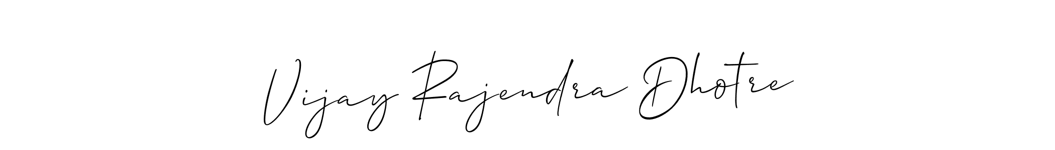 This is the best signature style for the Vijay Rajendra Dhotre name. Also you like these signature font (Allison_Script). Mix name signature. Vijay Rajendra Dhotre signature style 2 images and pictures png
