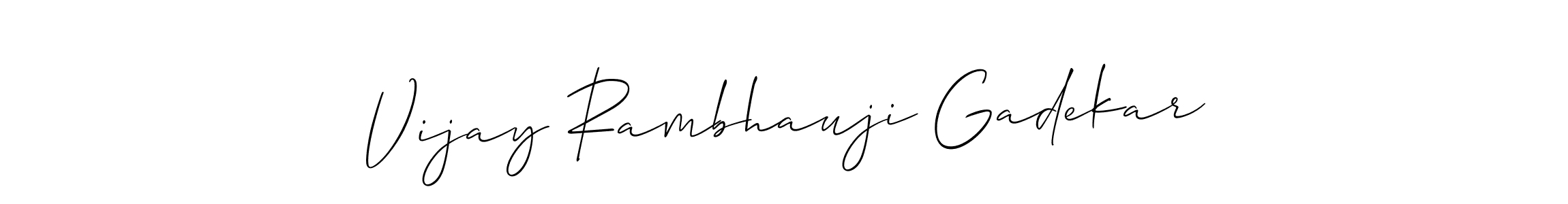 See photos of Vijay Rambhauji Gadekar official signature by Spectra . Check more albums & portfolios. Read reviews & check more about Allison_Script font. Vijay Rambhauji Gadekar signature style 2 images and pictures png