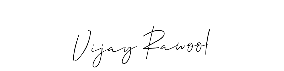 Best and Professional Signature Style for Vijay Rawool. Allison_Script Best Signature Style Collection. Vijay Rawool signature style 2 images and pictures png
