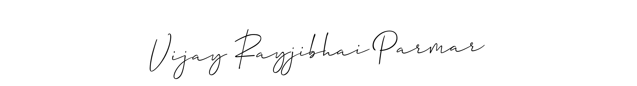 Make a beautiful signature design for name Vijay Rayjibhai Parmar. Use this online signature maker to create a handwritten signature for free. Vijay Rayjibhai Parmar signature style 2 images and pictures png