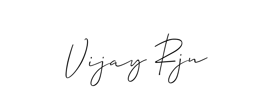 Vijay Rjn stylish signature style. Best Handwritten Sign (Allison_Script) for my name. Handwritten Signature Collection Ideas for my name Vijay Rjn. Vijay Rjn signature style 2 images and pictures png