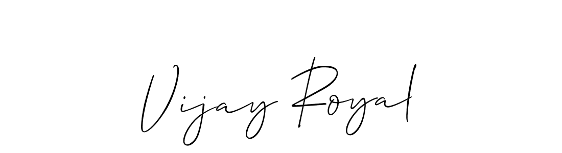 Make a short Vijay Royal signature style. Manage your documents anywhere anytime using Allison_Script. Create and add eSignatures, submit forms, share and send files easily. Vijay Royal signature style 2 images and pictures png