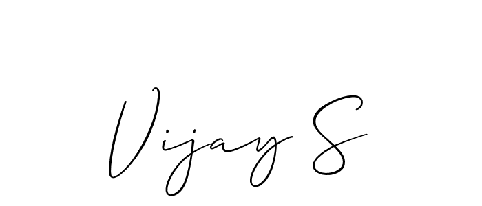 Once you've used our free online signature maker to create your best signature Allison_Script style, it's time to enjoy all of the benefits that Vijay S name signing documents. Vijay S signature style 2 images and pictures png