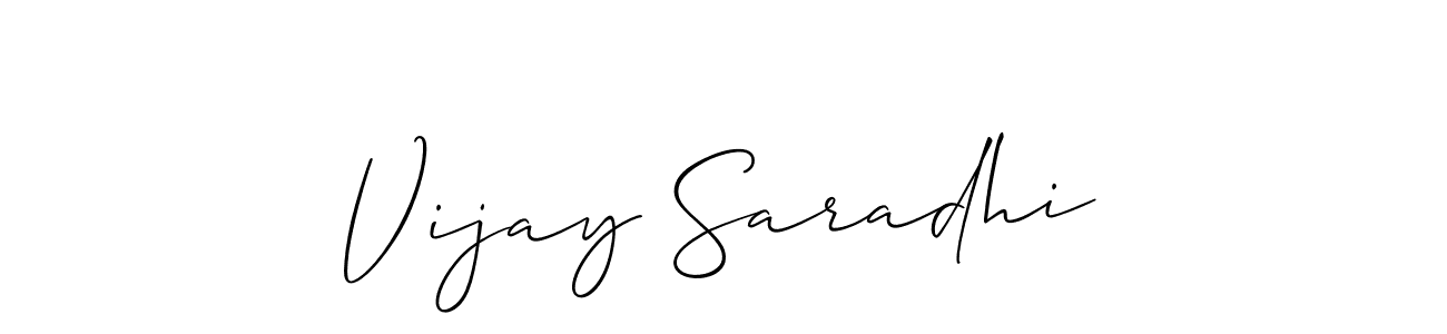 Once you've used our free online signature maker to create your best signature Allison_Script style, it's time to enjoy all of the benefits that Vijay Saradhi name signing documents. Vijay Saradhi signature style 2 images and pictures png