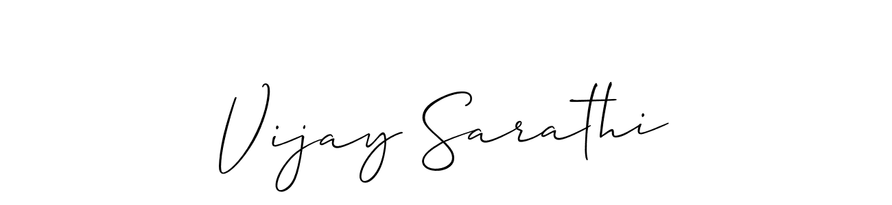 Make a short Vijay Sarathi signature style. Manage your documents anywhere anytime using Allison_Script. Create and add eSignatures, submit forms, share and send files easily. Vijay Sarathi signature style 2 images and pictures png