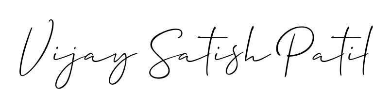 Give your name Vijay Satish Patil an exquisite flair with the Allison_Script script font. Ideal for contracts, resumes, and formal letterheads. Vijay Satish Patil signature style 2 images and pictures png