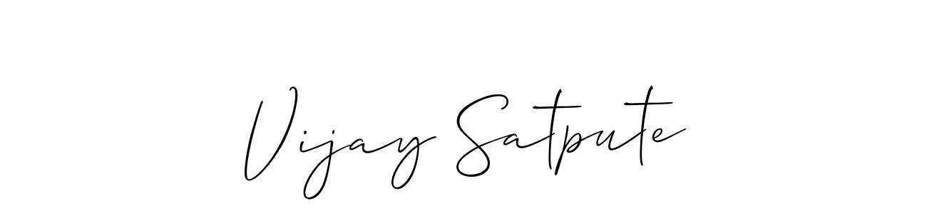 You can use this online signature creator to create a handwritten signature for the name Vijay Satpute. This is the best online autograph maker. Vijay Satpute signature style 2 images and pictures png