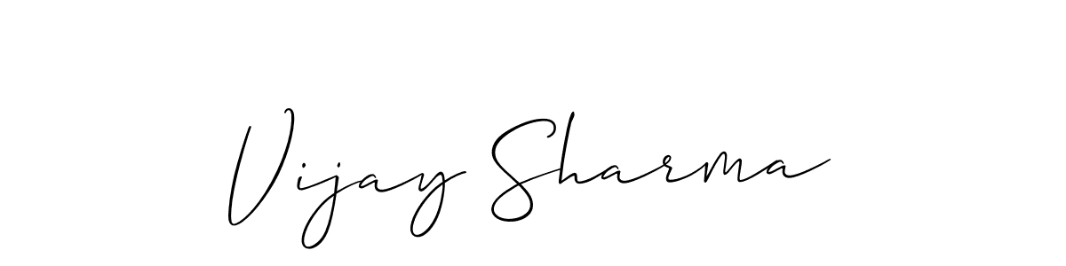 Make a beautiful signature design for name Vijay Sharma. Use this online signature maker to create a handwritten signature for free. Vijay Sharma signature style 2 images and pictures png