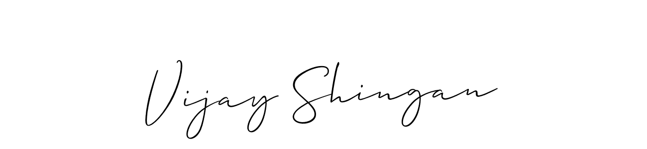 Best and Professional Signature Style for Vijay Shingan. Allison_Script Best Signature Style Collection. Vijay Shingan signature style 2 images and pictures png
