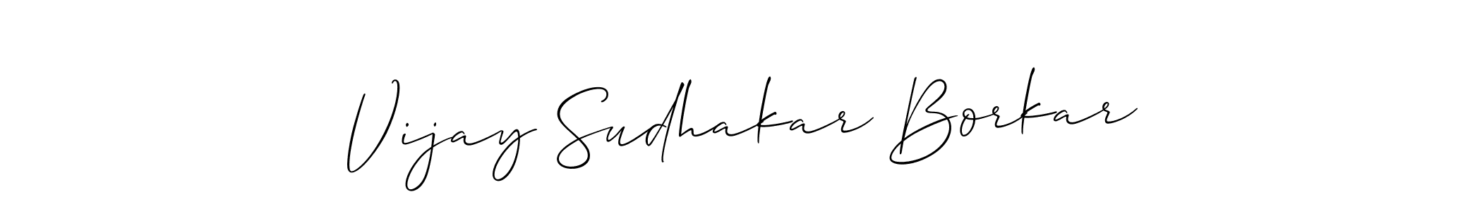 Best and Professional Signature Style for Vijay Sudhakar Borkar. Allison_Script Best Signature Style Collection. Vijay Sudhakar Borkar signature style 2 images and pictures png