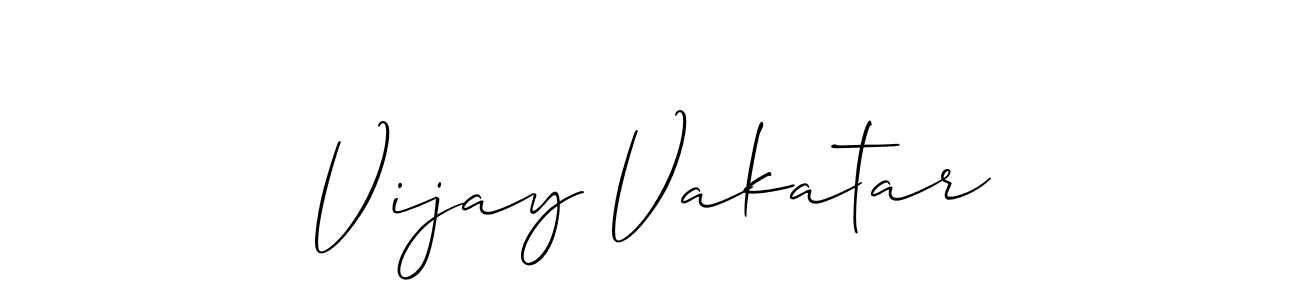 Best and Professional Signature Style for Vijay Vakatar. Allison_Script Best Signature Style Collection. Vijay Vakatar signature style 2 images and pictures png