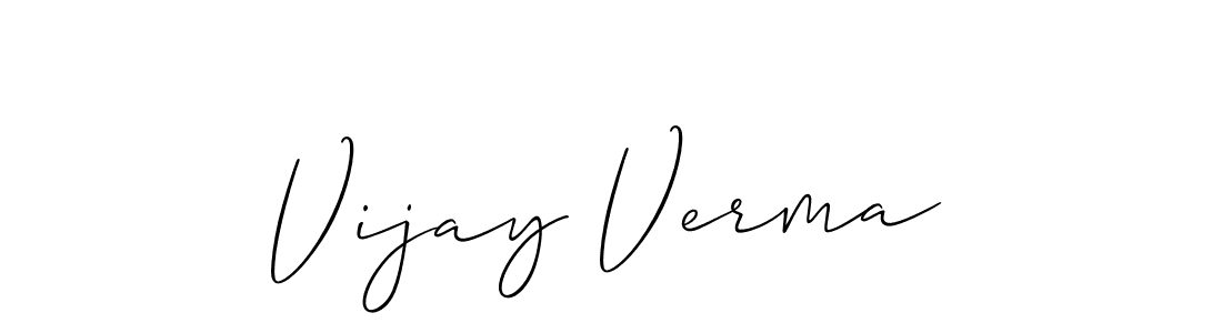 How to Draw Vijay Verma signature style? Allison_Script is a latest design signature styles for name Vijay Verma. Vijay Verma signature style 2 images and pictures png