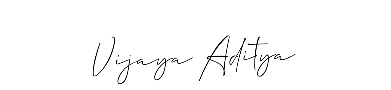 Once you've used our free online signature maker to create your best signature Allison_Script style, it's time to enjoy all of the benefits that Vijaya Aditya name signing documents. Vijaya Aditya signature style 2 images and pictures png