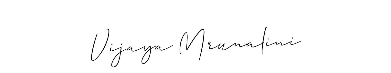 Check out images of Autograph of Vijaya Mrunalini name. Actor Vijaya Mrunalini Signature Style. Allison_Script is a professional sign style online. Vijaya Mrunalini signature style 2 images and pictures png