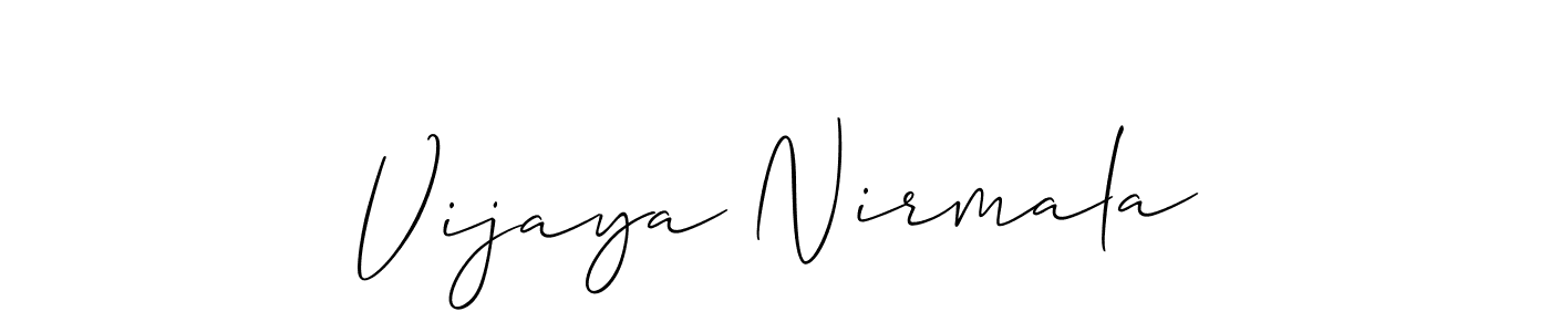 You can use this online signature creator to create a handwritten signature for the name Vijaya Nirmala. This is the best online autograph maker. Vijaya Nirmala signature style 2 images and pictures png