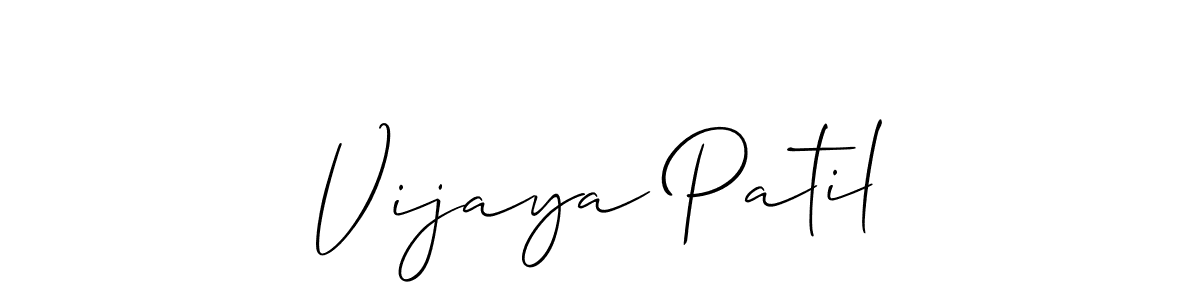 Best and Professional Signature Style for Vijaya Patil. Allison_Script Best Signature Style Collection. Vijaya Patil signature style 2 images and pictures png